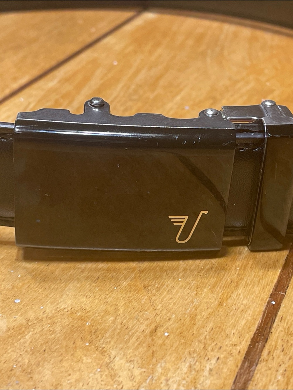 Mission Belt Black Standard Leather 35mm Buckle 1.25” Width Automatic